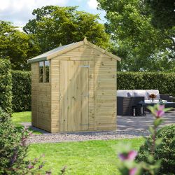Powersheds Prem Apex GDN Shed 6ftx6ft