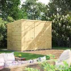 Powersheds Prem Pent GDN Shed 10ftx6ft Wndless