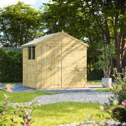 Powersheds Prem Apex GDN Shed 6ftx8ft
