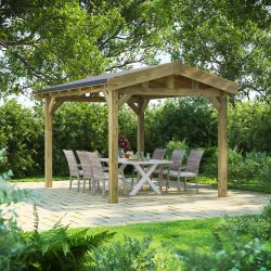 Powersheds Apex Gazebo 14ftx10ft