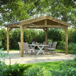 Powersheds Apex Gazebo 12ftx14ft