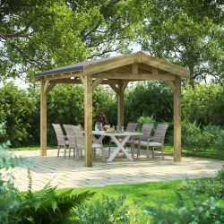 Powersheds Apex Gazebo 12ftx10ft
