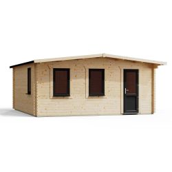 Powersheds Apex DeluxeRetreat LCabin 18ftx18ft DTR