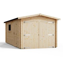 Powersheds Apex Garage Log Cabin 20ftx10ft