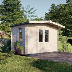 Powersheds Chalet Clasic LCabin 8ftx14ft DC 44mm