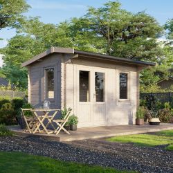 Powersheds Apex Clasic LCabin 14ftx8ft DTL 44mm
