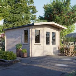 Powersheds Chalet Clasic LCabin 14ftx12ft DTR 44mm
