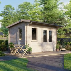 Powersheds Apex Clasic LCabin 14ftx10ft DTR 44mm