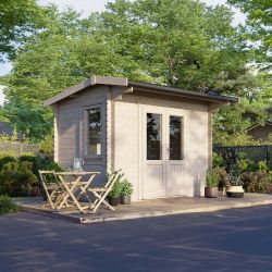 Powersheds Apex Clasic LCabin 12ftx8ft DC 44mm