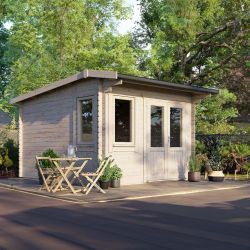 Powersheds Apex Clasic LCabin 12ftx14ft DTR 44mm