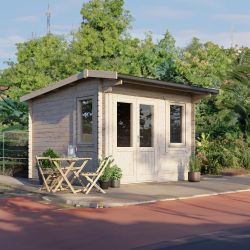 Powersheds Apex Clasic LCabin 12ftx12ft DTL 44mm