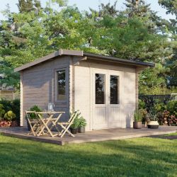 Powersheds Apex Clasic LCabin 12ftx12ft DC 44mm
