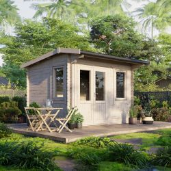 Powersheds Apex Clasic LCabin 12ftx10ft DTL 44mm