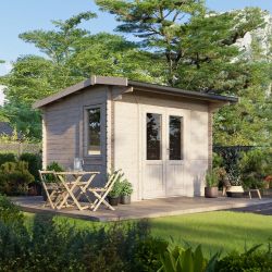 Powersheds Apex Clasic LCabin 12ftx10ft DC 44mm