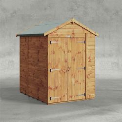 Powersheds Apex Garden Shed 6ftx5ft Windowless DD