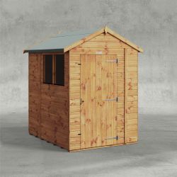 Powersheds Apex Garden Shed 6ftx5ft