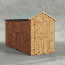 Powersheds Apex Garden Shed 12ftx5ft Windowless