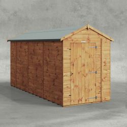 Powersheds Apex Garden Shed 14ftx5ft Windowless