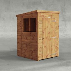 Powersheds Pent Garden Shed 4ftx5ft