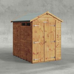 Powersheds Apex Security Shed 7ftx5ft DD