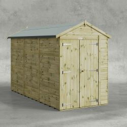 Powersheds Prem Apex GDNSHD 12ftx5ft Windowless DD