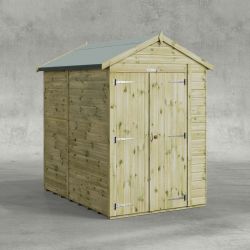 Powersheds Prem Apex GDNSHD 7ftx5ft Windowless DD