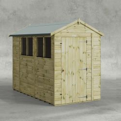 Powersheds Premium Apex Garden Shed 10ftx5ft