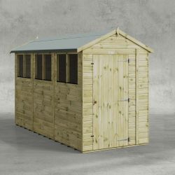 Powersheds Premium Apex Garden Shed 12ftx5ft