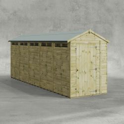 Powersheds Prem Apex Security Shed 20ft x 5ft