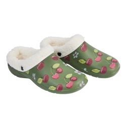 Comfi Fleece Clog - Cherry UK 5