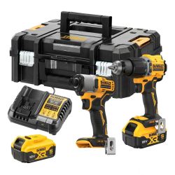 DeWalt Cordless Combi Drill & Impact Driver Kit