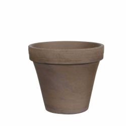 Basalt Round 20cm Grey Plant Pot