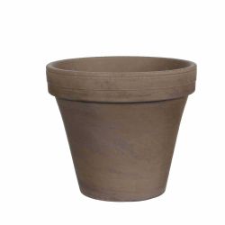 Basalt Round 22cm Grey Plant Pot