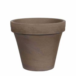 Basalt Round 24cm Grey Plant Pot