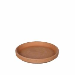 Antique Round 14cm Terracotta Plate