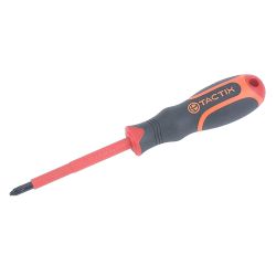 Tactix Insulated Phillips Screwdriver #2 x 100 mm