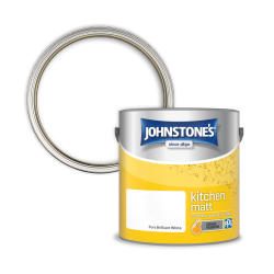 Johnstone's Kitchen Paint Brilliant White 2.5 Litre