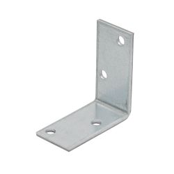 Perforated Angle Bracket 40 x 40 x 20 x 2.0mm Zinc Plated