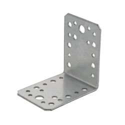 Angle Connector 90 x 90 x 65 x 2.5mm Zinc Plated
