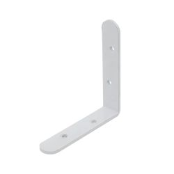 Chair Bracket Round End Wh 40X 40X15