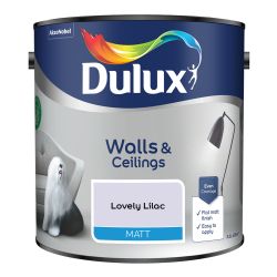 Dulux Walls & Ceilings Matt Lovely Lilac 2.5L