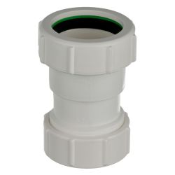 Compression Waste Fittings - 11/2"/40mm x 11/4"/32mm Reducing Coupling