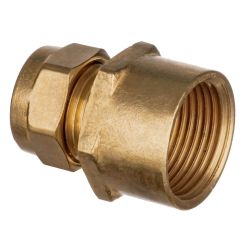 Compression Fittings - 3/4" x 1/2" F.I. Straight Coupling 312