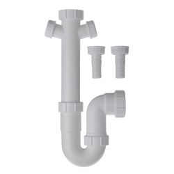 Traps - 11/2" x 3" Seal  Appliance Trap Double Inlet