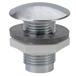 Chrome Plated Cistern Overflow Stopper