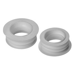 Clear Plastic Flush Pipe Connector