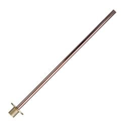 Garden Taps - 1/2" Bibcock Mounting Plate c/w Copper Tube