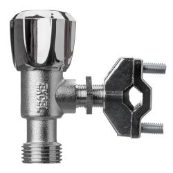 Single Self Cutting Appliance Valve with 1" Saddle