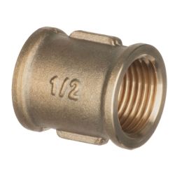 Threaded Brass Fittings - 1/2" Round  Socket