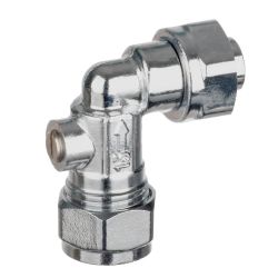 Plumbing Valves - 1/2" Elbow Pattern Service Valve